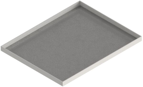 Produktbild UBK 401 221  -  Blind-Deckel zu UBK 400 mit Kante geschlossen aus ALU 2.5mm, 22mm Vertiefung